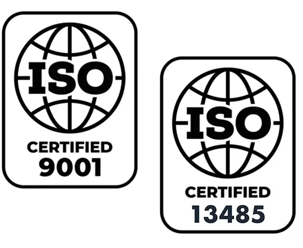 Zertifikate ISO 9001 & ISO 13485